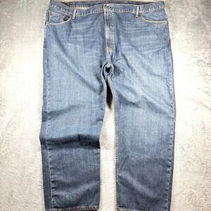 Levi's 559 Relaxed Straight Denim Jeans Men's 50x32 Blue Big Tall